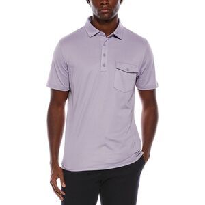 Ben Sherman Mens Air Pique Sports Fit Polo Shirt, Purple